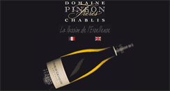 Desktop Screenshot of domaine-pinson.com
